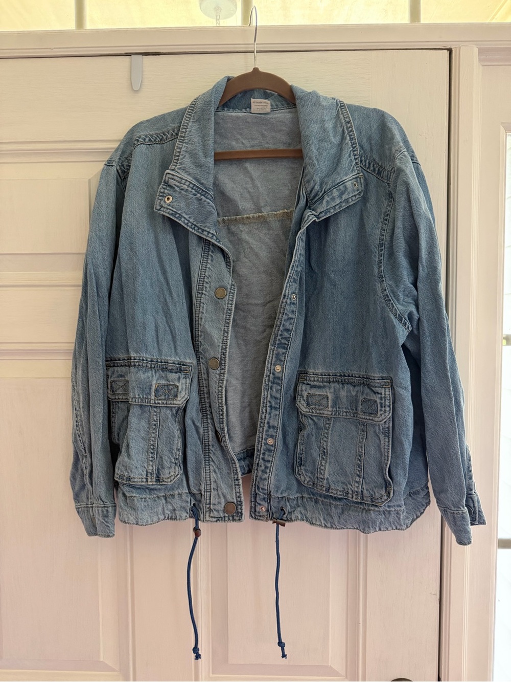 Terra & Sky Light Wash Denim Jacket